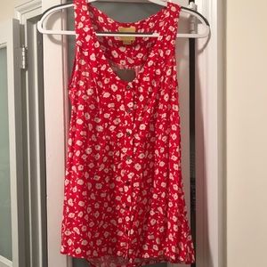 Cute floral tank top from Anthropologie-brand new!